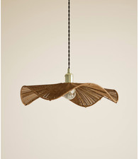 M&S Rocco Rattan Easy Fit Lamp