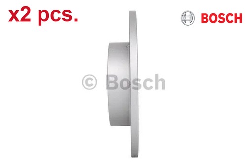 Pcs rear brake - disc, set