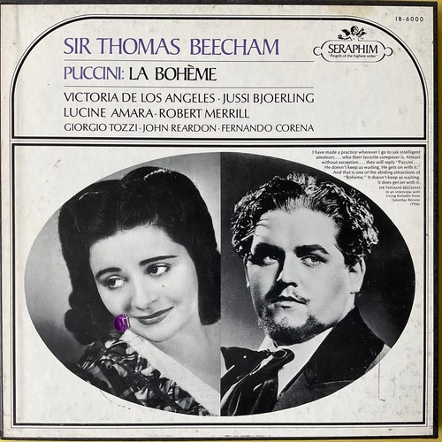 Puccini boheme 2 lp box - ,