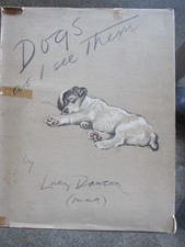  Dogs As I See Them by Lucy Dawson  Some foxing but all plates are clear.
