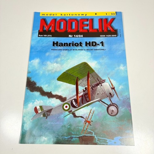 Modelik hanriot 14 - hanriot, nr