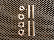 MOTO GUZZI STAINLESS STEEL EXHAUST STUDS 1000 1100 850 California EV Le Mans T3