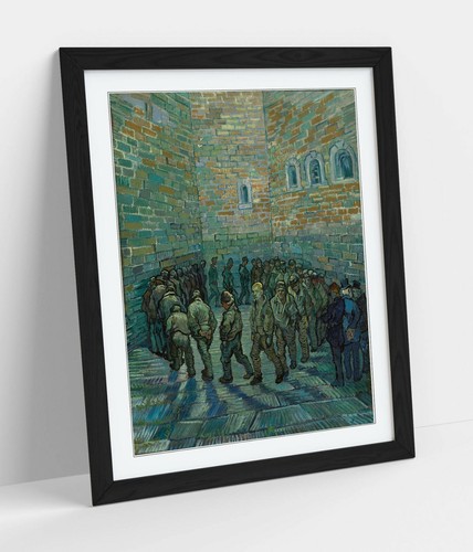 Van gogh prisoners round - gogh, prisoners'