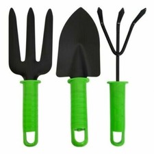 3pack Set Small Gardening Hand Tool Set Cultivator Fork Trowel Shovel Kit Garden