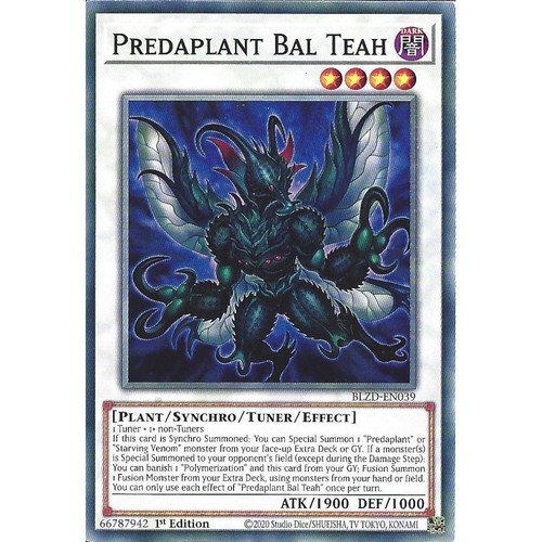 Blzd en039 predaplant bal - bal, teah