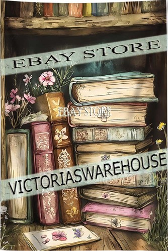 Wall tapestry antique library - wall,