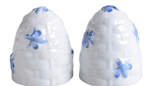 Vintage blue and white - blue,