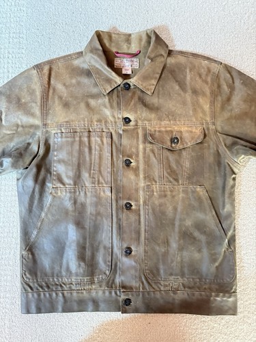 Filson tin cloth short lined - -,