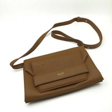 OROTON WILDE CROSS BODY DAY BAG BROWN TAN VERY SOFT LEATHER
