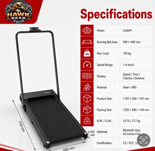 Hawk gear portable walking - gear,