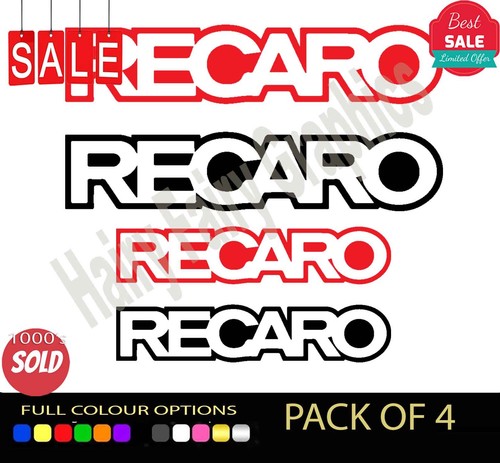 Recaro vinyl sticker decal - vinyl,