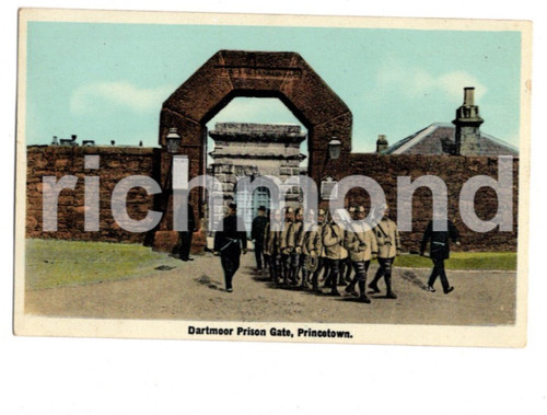 Dartmoor prison gate - dartmoor,