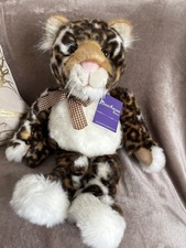 Charlie Bears Warwick Bearhouse Cheetah New with tags