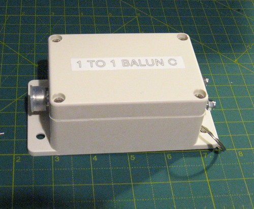 Heavy duty current - current, balun