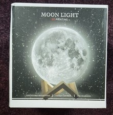 3D Moon Night Light Table Lamp