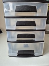 Curver Desktop Storage Drawers Craft/stationery/beauty