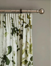 NEXT Green Floral Curtains