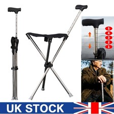 2in1 Folding Walking Stick