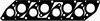 Bga gasket intake exhaust - bga, intake/exhaust