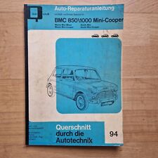 BMC Mini 850 1100 Austin Mini Cooper Morris 1959 - 72 Repair Manual No. 94
