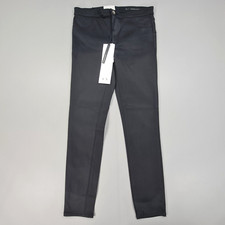 Armani Exchange Womens J12 Jeans Black 30 R Jegging Lift Up Mid Rise