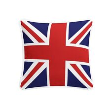 Union Jack Square Cushion Covers Home Sofa Garden Pillow Throw 18x18 100% Cotton
