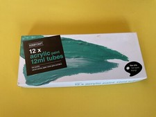 Hobbycraft vintage acrylic paint set used maybe   P1443