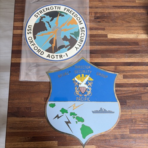 Vintage uss oxford agtr - oxford, &