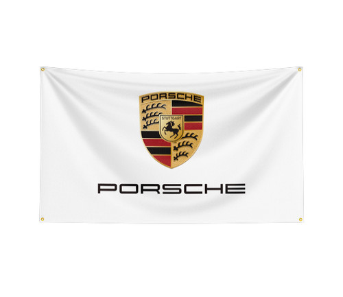 Porsche banner flag - porsche, /