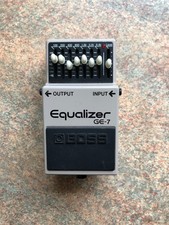 BOSS GE-7 Graphic Equalizer Compact Guitar Effects Pedal