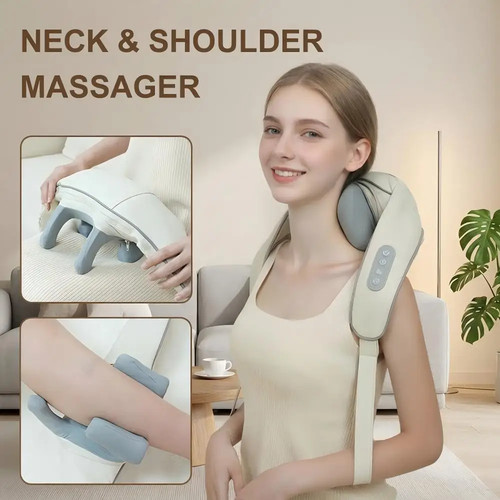 Shiatsu neck shoulder massager - shiatsu,