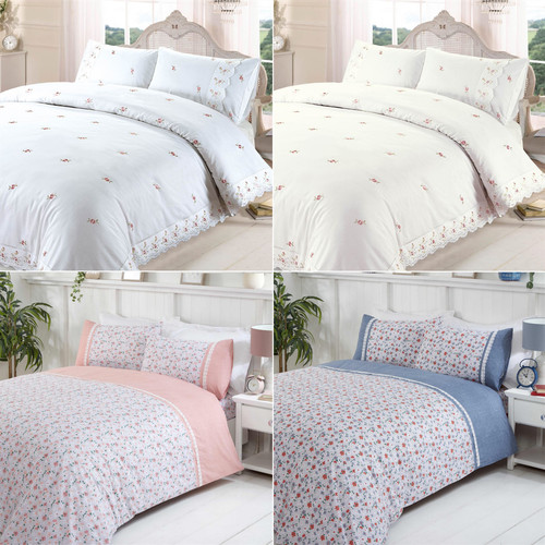 Duvet quilt cover set - duvet, floral