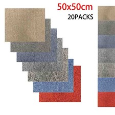 20x Carpet Tiles 50x50cm 5m2