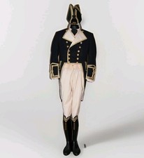 Handmade wool royal navy - wool,