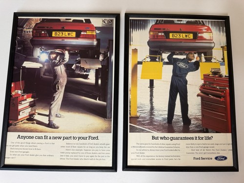 Framed original 1985 ford - framed,