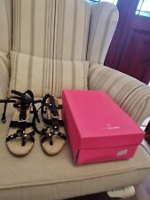 Mulberry BLACK  Ankle Sandals/Shoes size UK 4/37 NEW RRP £495