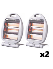 2 x PORTABLE ELECTRIC  HEATER