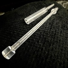 Innovative 1 of a Kind 100% Transparent Acrylic bagpipe Practice Chanter ?
