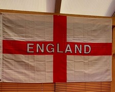 England flag  St George cross brand new. 5ft x 3ft with metal eyelets