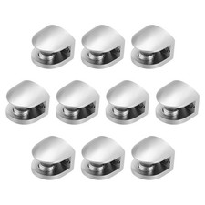 Glass Shelf Support, Zinc