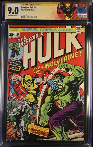 Incredible hulk 181 cgc 0 - #181, 9.0