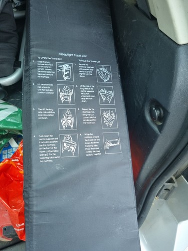 Travel cot with - travel,