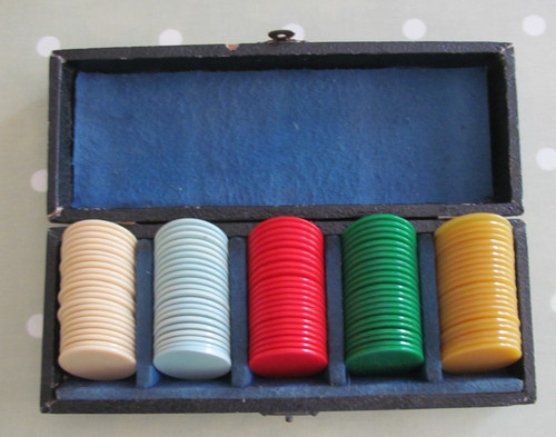 Vintage set gaming - gaming, counters