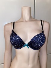 Aerie Blue Padded Pushup Bra Size 34B