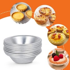 10Pcs Individual Yorkshire Pudding Tins,Dariole Moulds,Yorkshire Pudding Tray