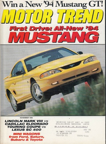 Motor trend november 1993 - trend,