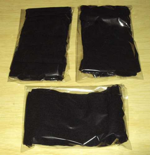 Job lot x black ribbed - ,