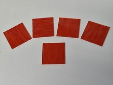 Pieces orange stained - 5,