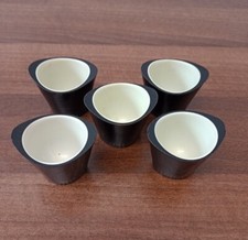 Five Retro Egg Cups 