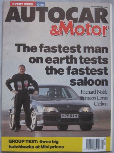 Autocar magazine november - autocar,